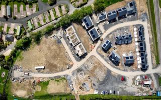 The new Maes Dulais development in Newtown