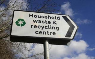 The recycling centre in Brecon is set to close next month for 
