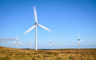 There could be 25 wind turbines installed between Llanerfyl and Cefn Coch.