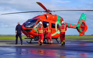 Wales Air Ambulance have begun their new partnership with Gama Aviation