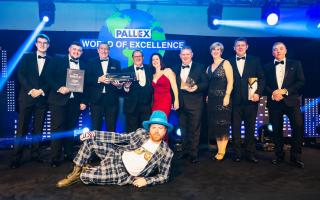 Welshpool-based Severn Transport Services pick up their third award with TV's Keith Lemon