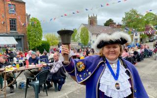 Montgomery Town Crier Sue Blower – excited about bringing international town criers championships to her home town.